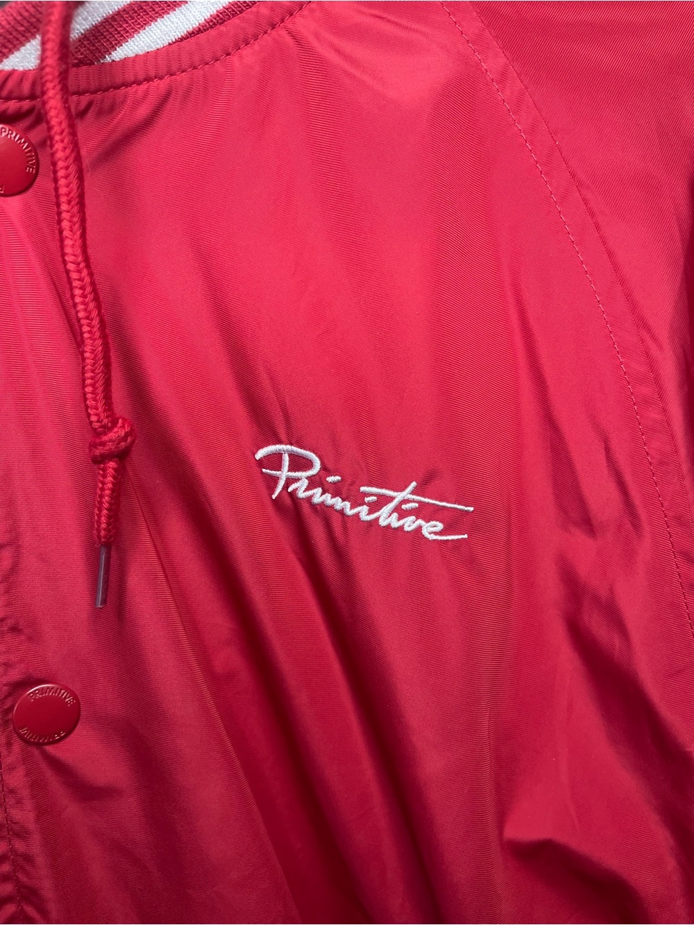 Primitive varsity hooded jacket windbreaker - Picture 3 of 5